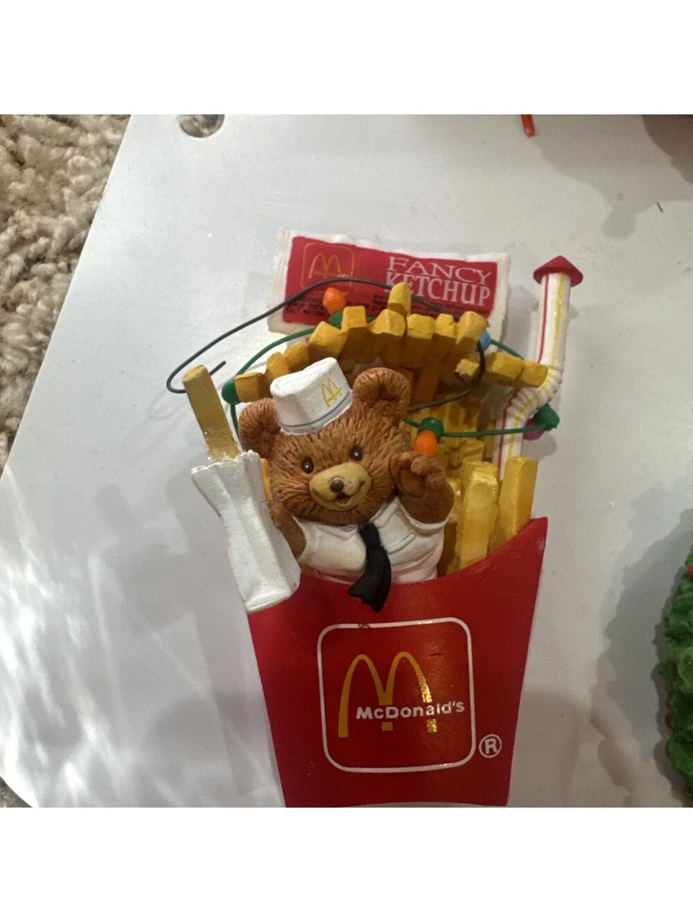 12 VTG Mcdonald's ornaments from the 1990's.